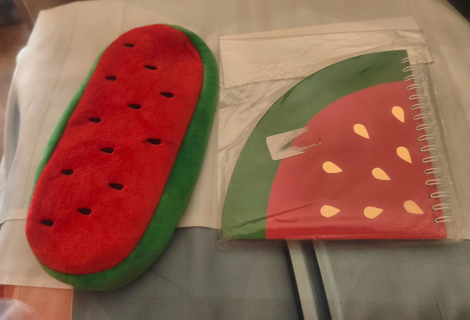 watermelon stationery notebook set / trousse cahier pasteque / stationery notebook watermelon – photo 3
